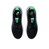 Asics men's black lace-up trainer