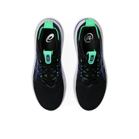 Asics men's black lace-up trainer