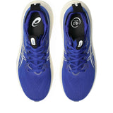Asics Mens Trainer Gel Nimbus 28 Prussian Blue/Cream