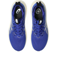 Asics Mens Trainer Gel Nimbus 28 Prussian Blue/Cream