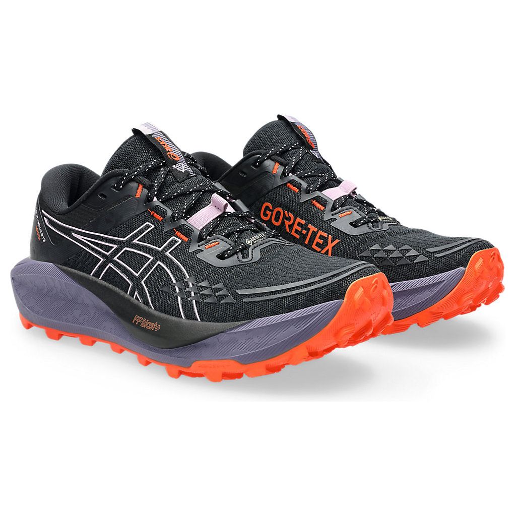 Asics Womens Trainer Gel Trabuco 13 GTX Black/Light Ube