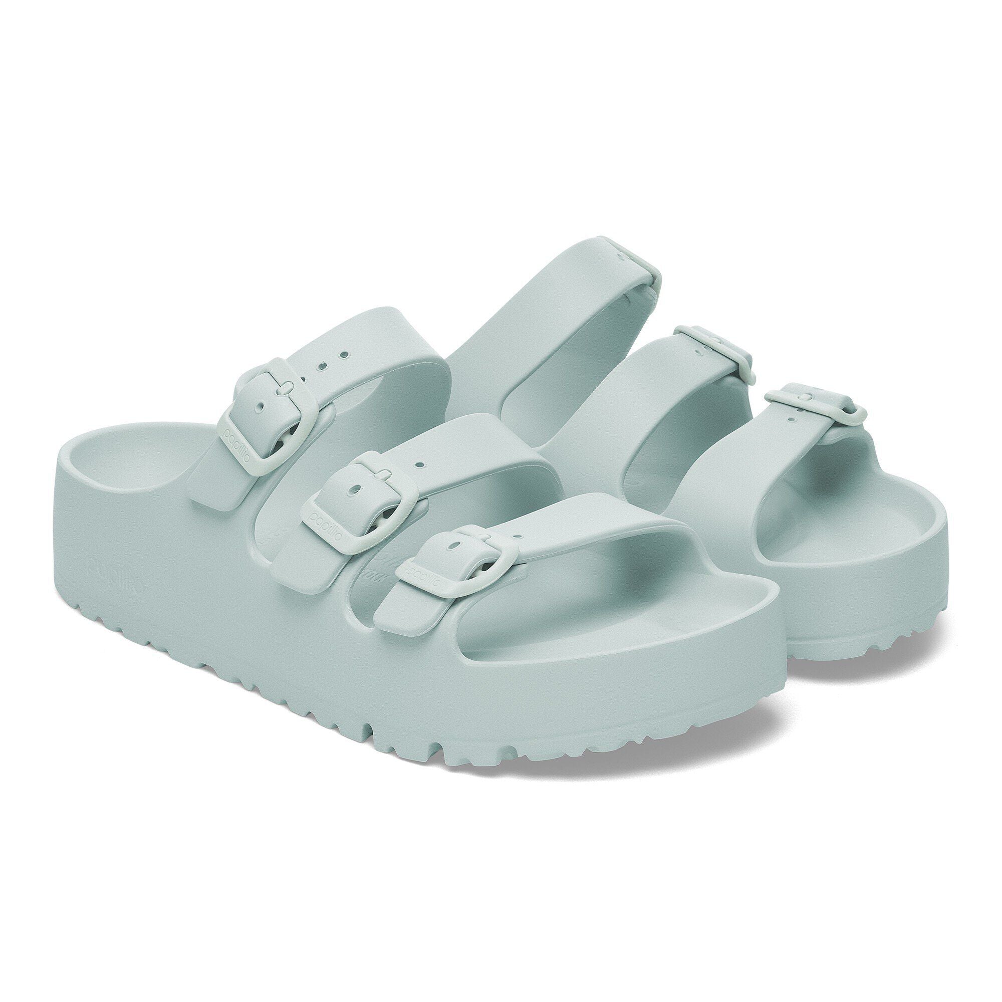 Birkenstock Florida III EVA Surf Green - pair view