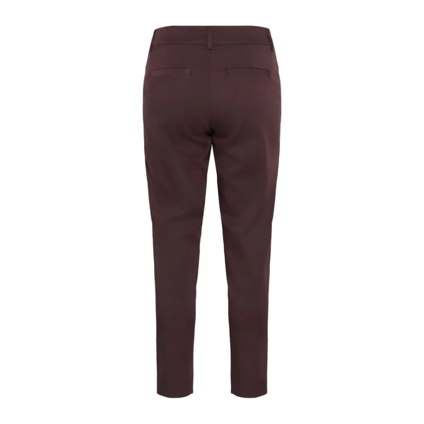 Kaffe Womens Pant Lea Chino Fudge
