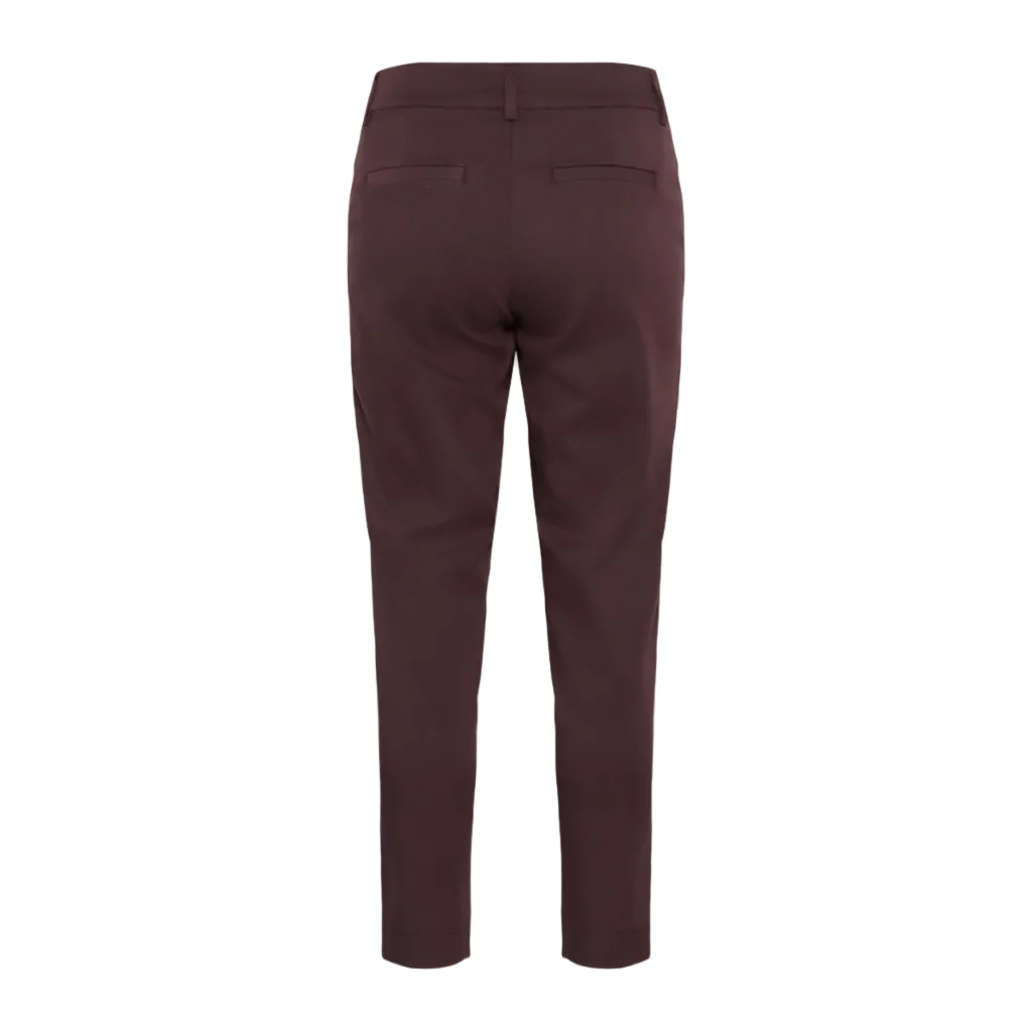 Kaffe Womens Pant Lea Chino Fudge