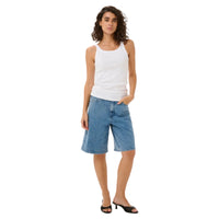 Kaffe Womens Top Carna Optical White