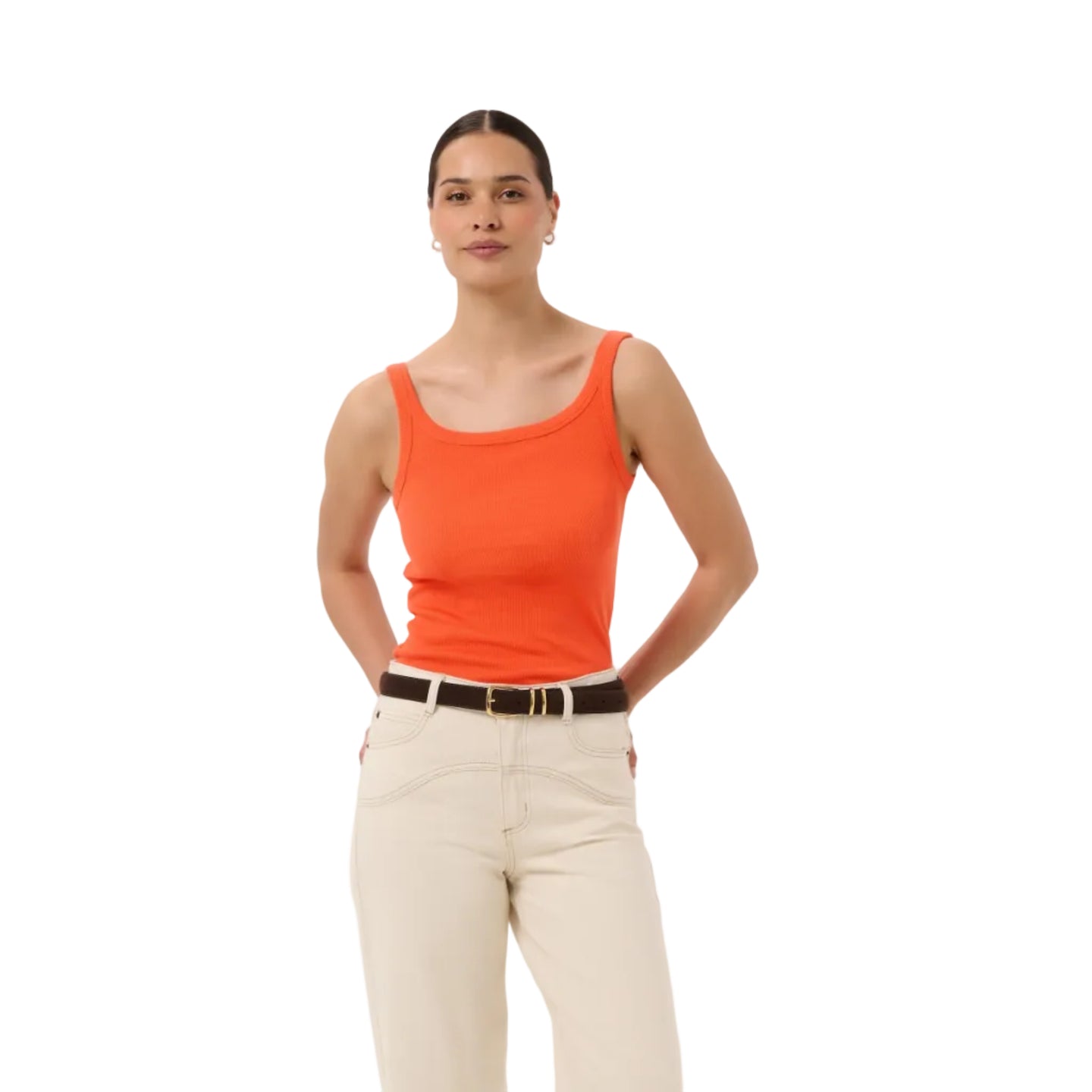Kaffe Womens KAcarna Tank Top Tigerlily