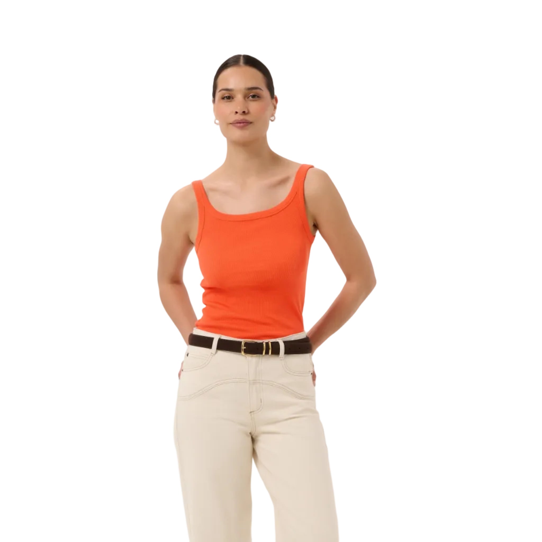 Kaffe Womens KAcarna Tank Top Tigerlily