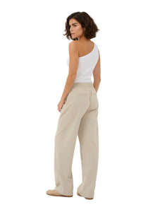 Kaffe Womens KAjenny Straight Pants Feather Grey