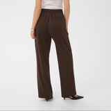 Kaffe Womens Trousers KAJenny Straight 10508621 Fudge