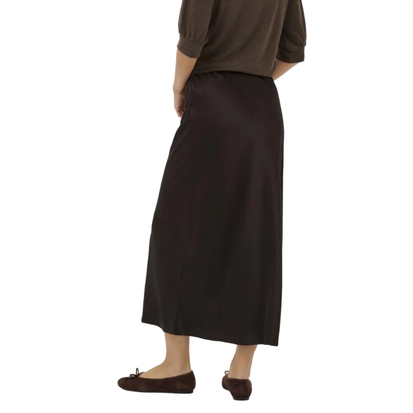 Kaffe Womens KAlotte Skirt Coffee Bean