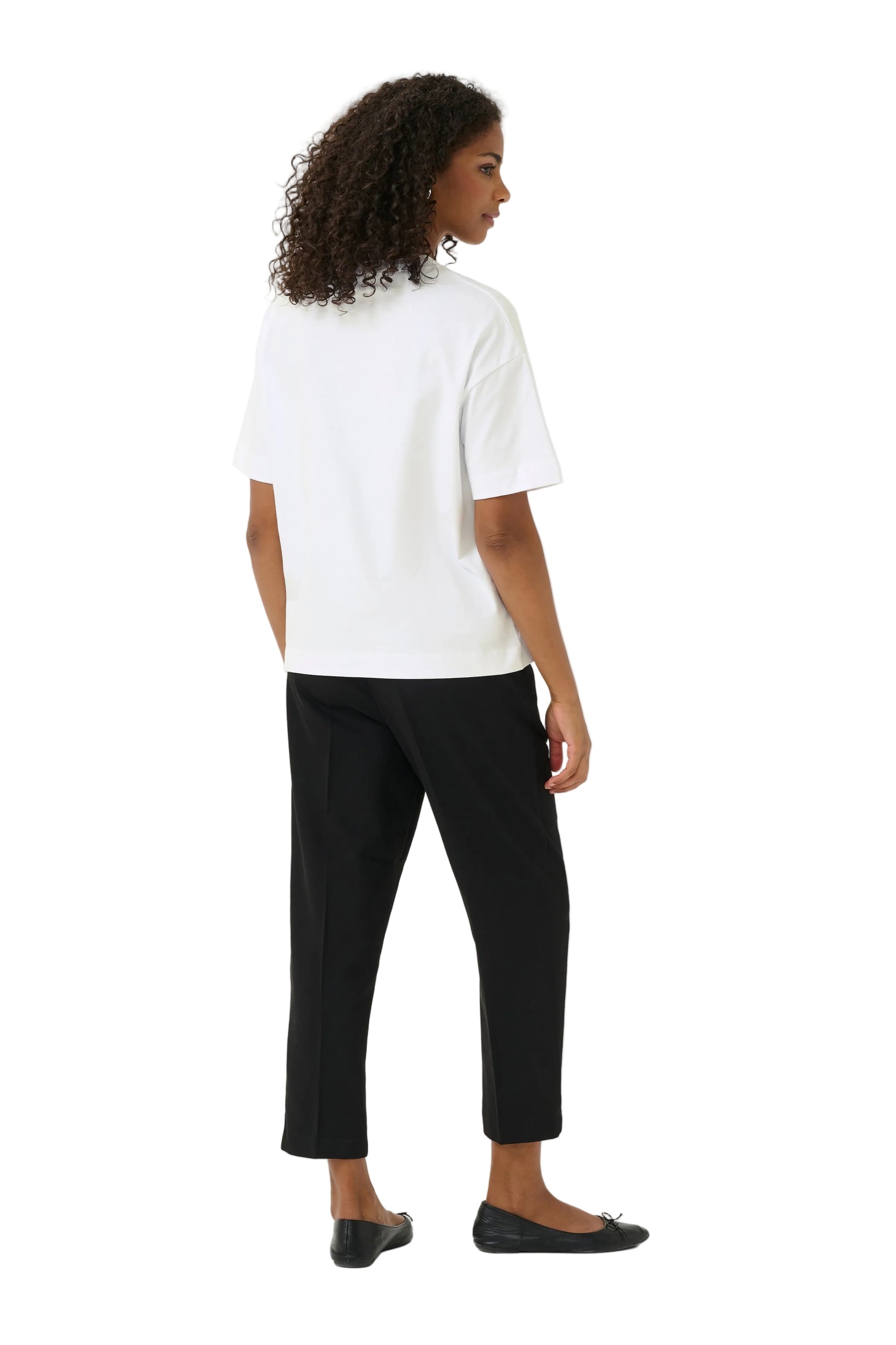 Kaffe women's white t-shirt