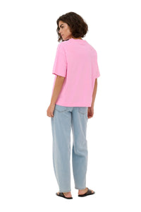 Kaffe women's pink denim t-shirt