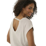 Kaffe Womens Top Regina Knit Feather Grey