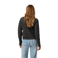 Kaffe Womens Cardigan KAniel Dark Grey Melange