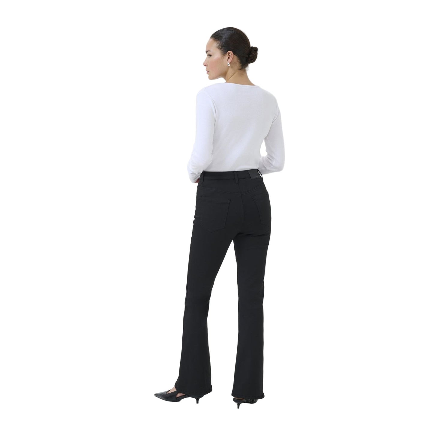 Kaffe Womens Jean Forest Black Deep