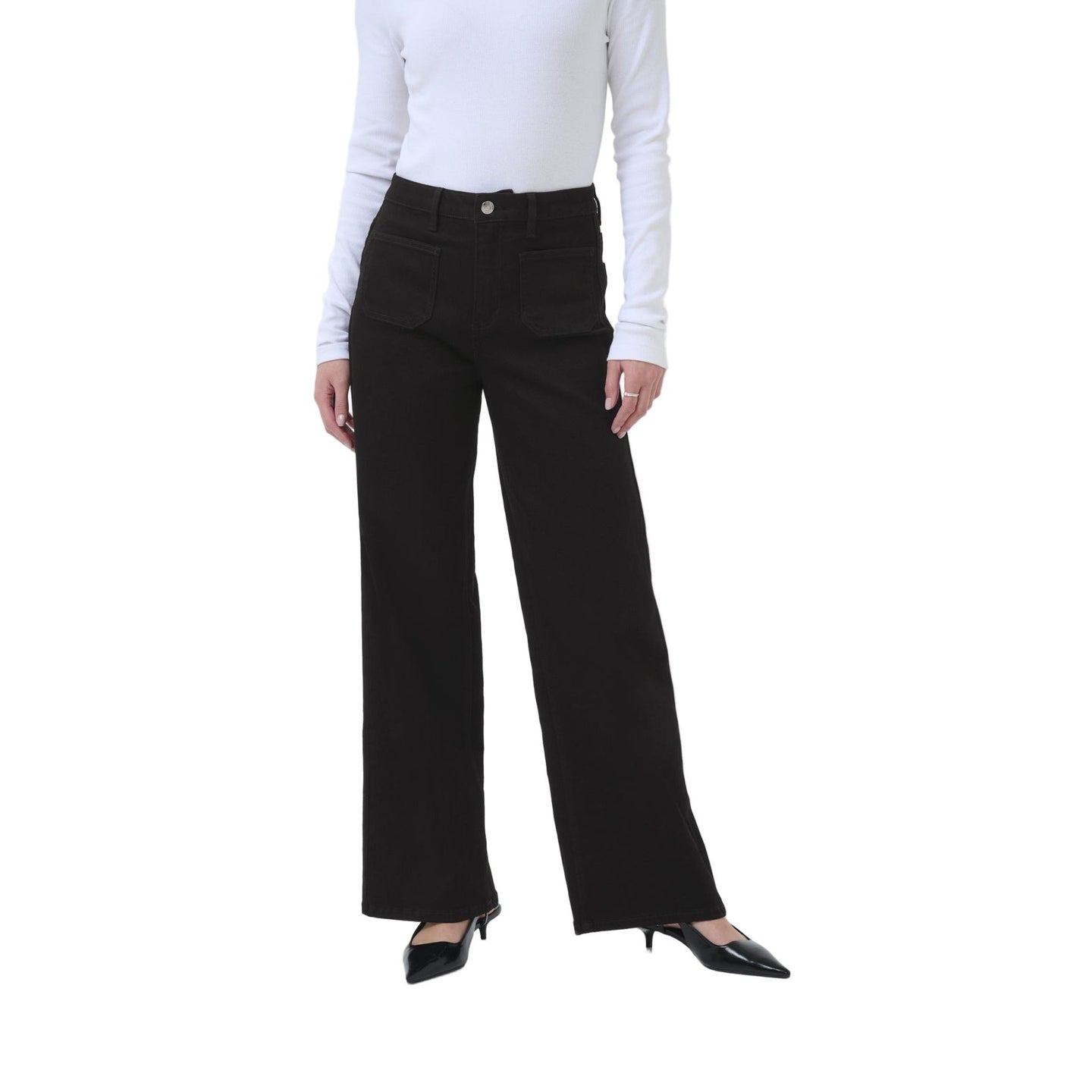 Kaffe Womens Jean KAbrook Regular Black Deep