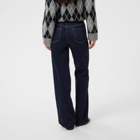 Kaffe Womens Jean KABrook High Waist Dark Blue