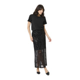 Kaffe Womens Skirt Linna Black Deep