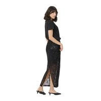 Kaffe Womens Skirt Linna Black Deep