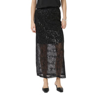 Kaffe Womens Skirt Linna Black Deep