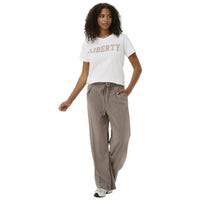 Kaffe Womens T-Shirt Jean Optical White