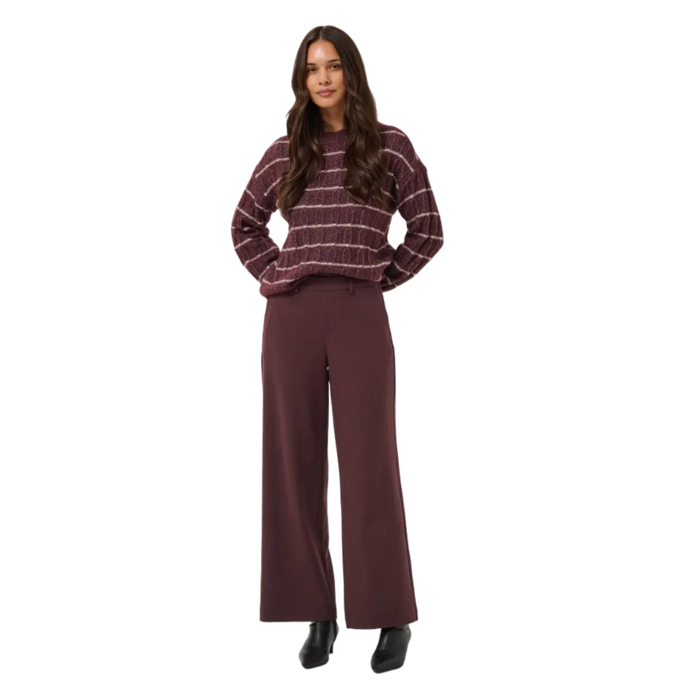 Kaffe Womens Pant Valley Fudge