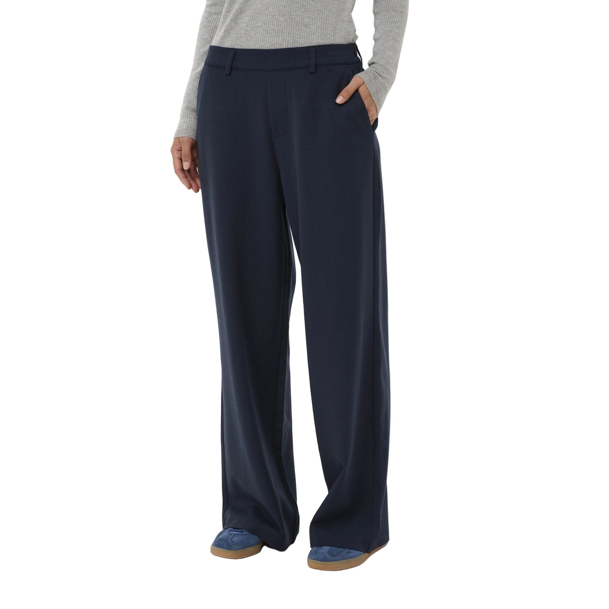 Kaffe women's marine trousers