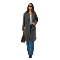 Kaffe Womens Jacket Saturn Dark Grey Melange