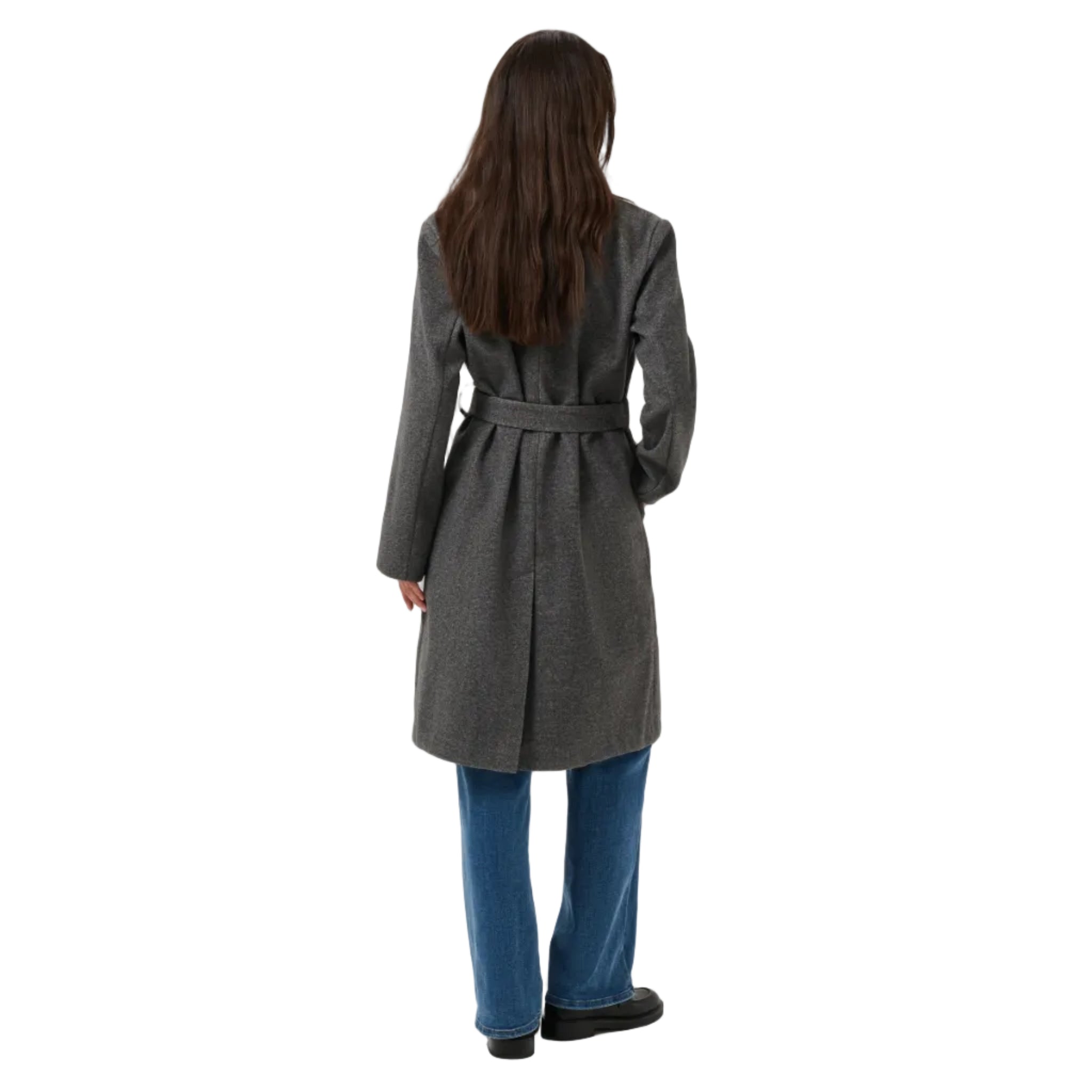 Kaffe Womens Jacket Saturn Dark Grey Melange