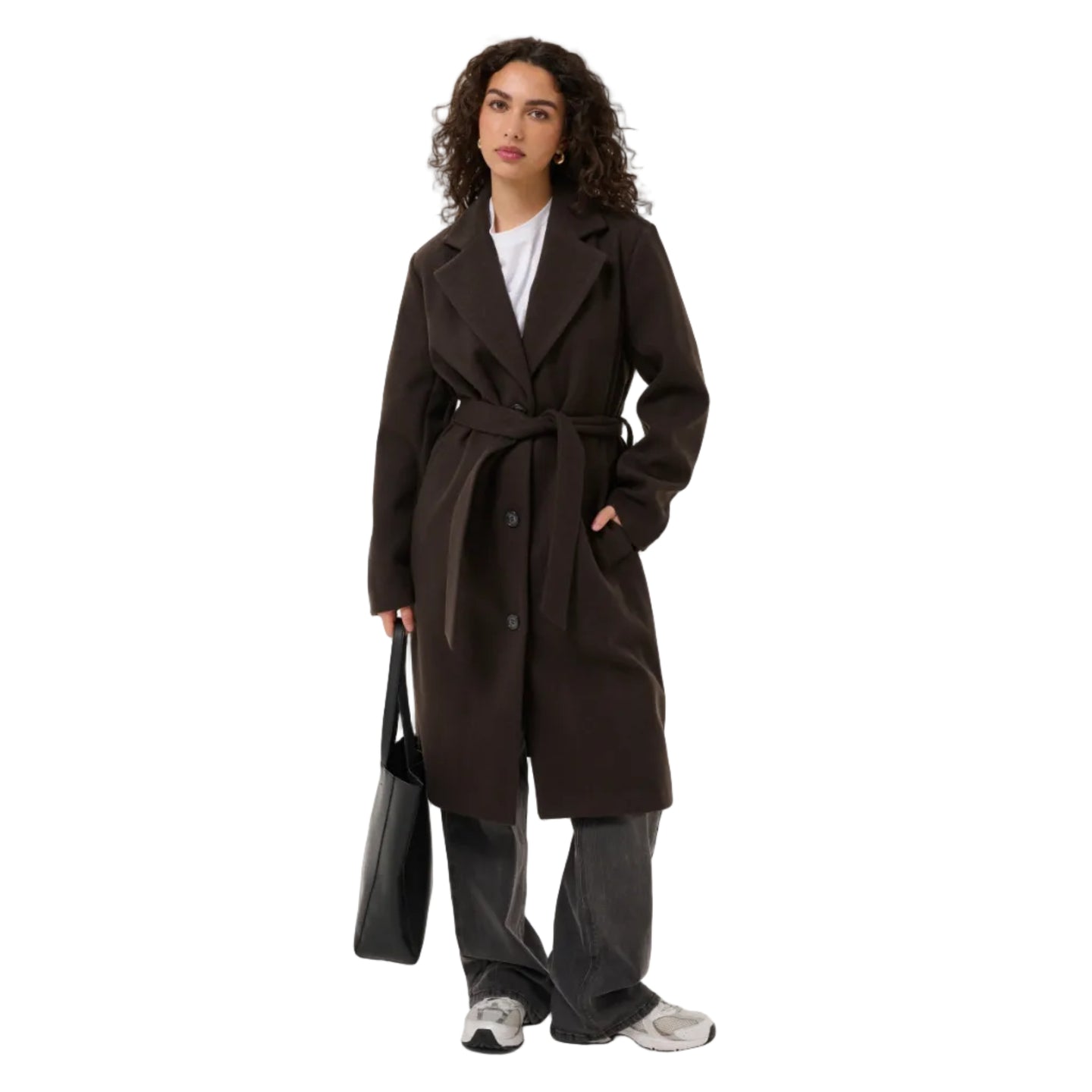 Kaffe Womens Jacket Saturn Coffee Bean