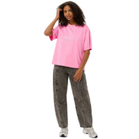 Kaffe Womens KArosie T-Shirt Pink Power
