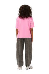 Kaffe Womens KArosie T-Shirt Pink Power