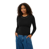 Kaffe women's black t-shirt