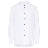 Kaffe Womens Shirt Noella Optical White