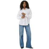 Kaffe Womens Shirt Noella Optical White