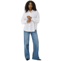 Kaffe Womens Shirt Noella Optical White