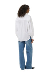 Kaffe Womens Shirt Noella Optical White