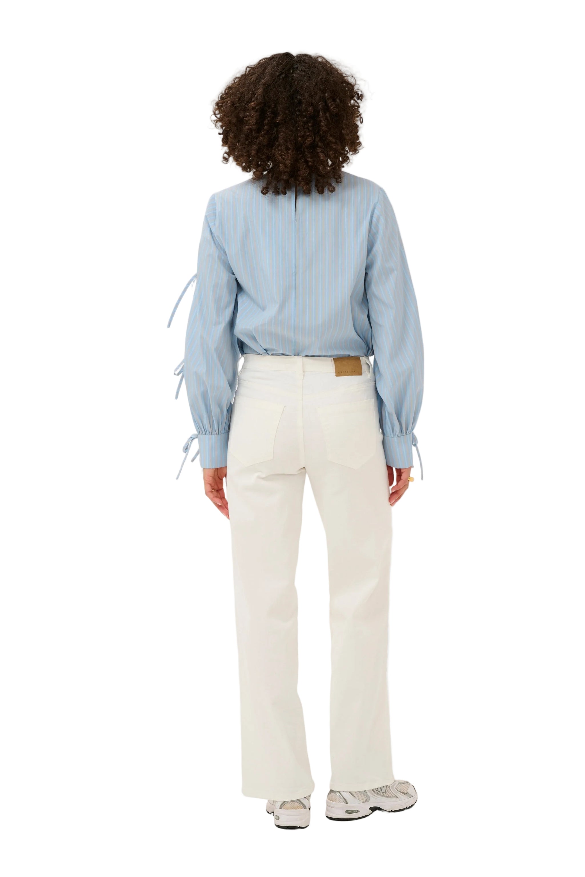 Kaffe Womens Brook Regular Fit Jeans Chalk