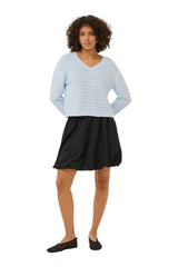 Kaffe Womens KAmetta Pullover Nantucket Breeze