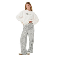 Kaffe Womens KAlila Sweatshirt Chalk