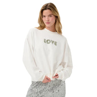 Kaffe Womens KAlila Sweatshirt Chalk
