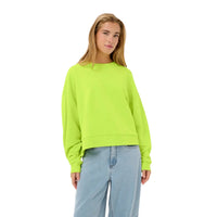 Kaffe Womens KAlila Sweatshirt Wild Lime