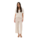 Kaffe Womens KAbrook Croppped Jeans Moonbeam