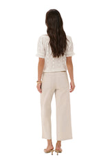 Kaffe Womens KAbrook Croppped Jeans Moonbeam