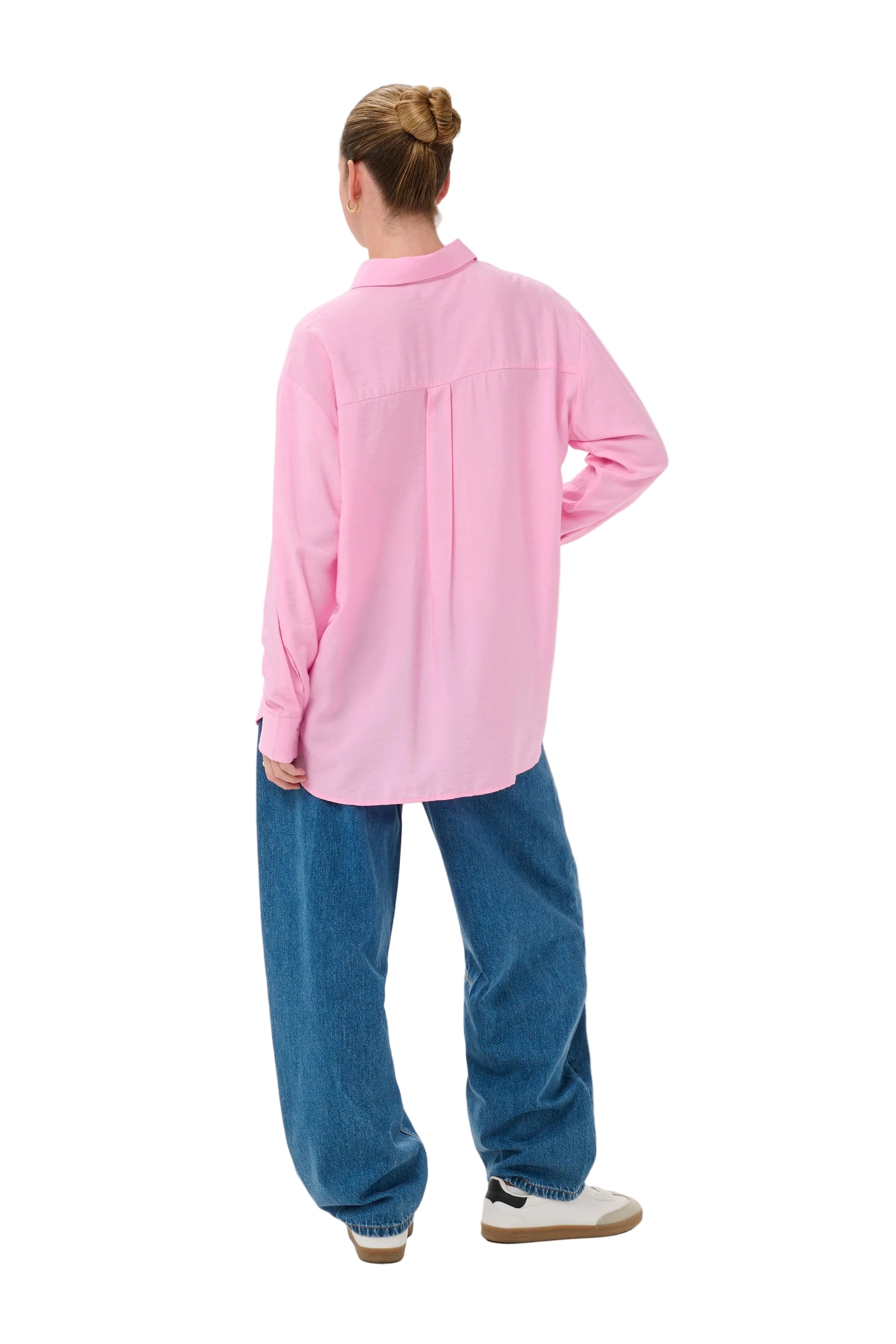 Kaffe Womens KAneema Shirt Pink Frosting