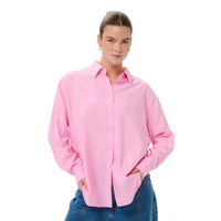 Kaffe Womens KAneema Shirt Pink Frosting