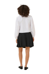 Kaffe women's white shirt with elasticated