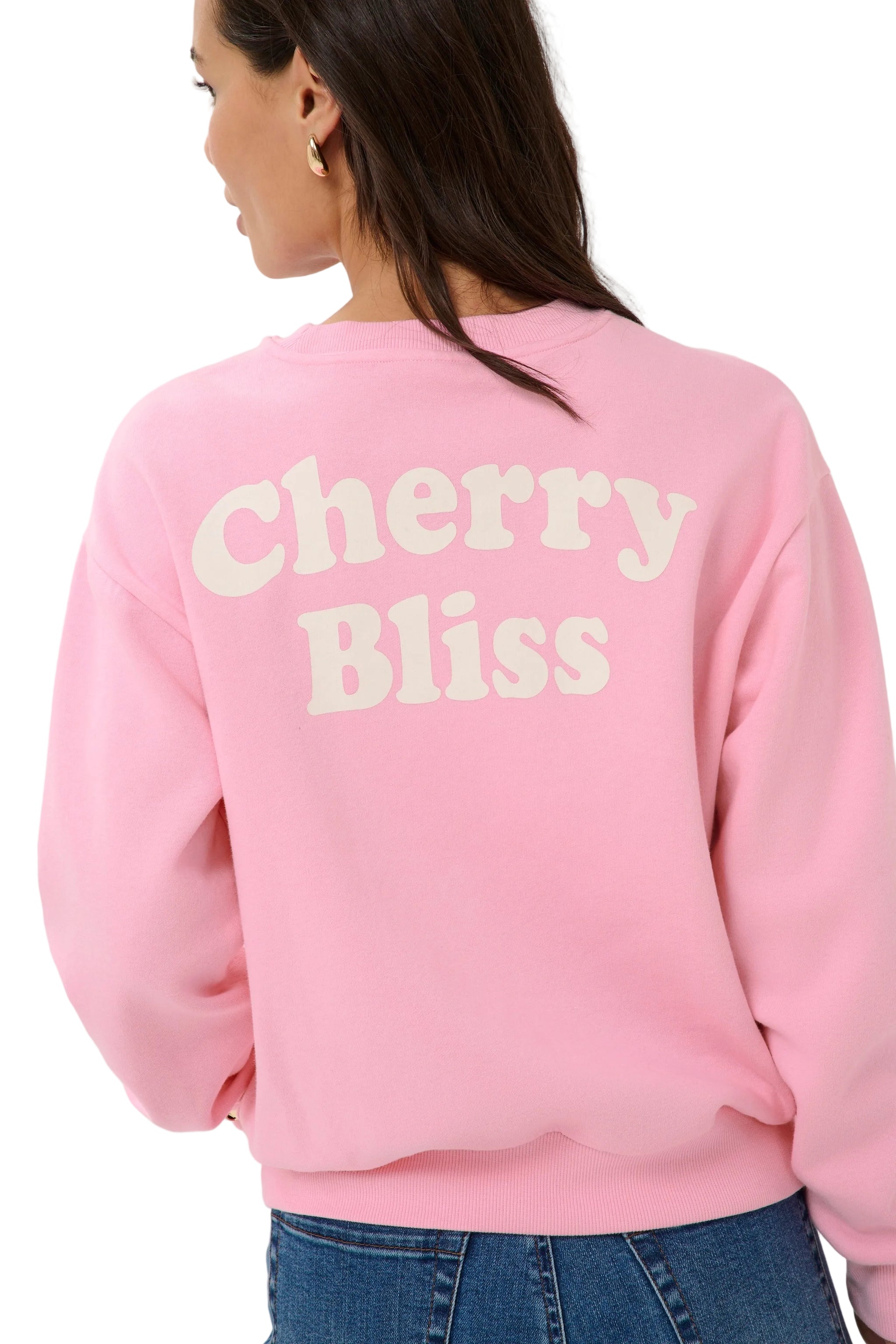 Kaffe Womens KAmelody Sweatshirt Pink Frosting
