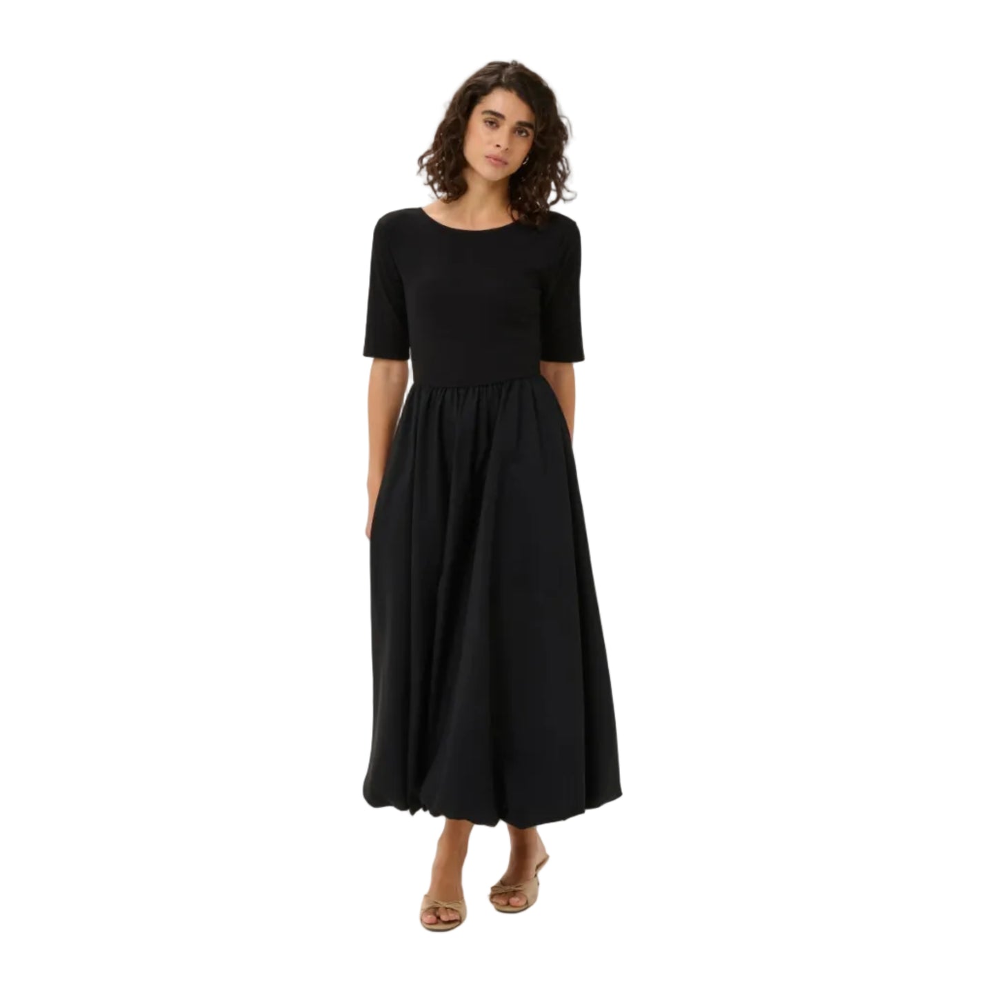 Kaffe Womens KAristen Dress Black Deep
