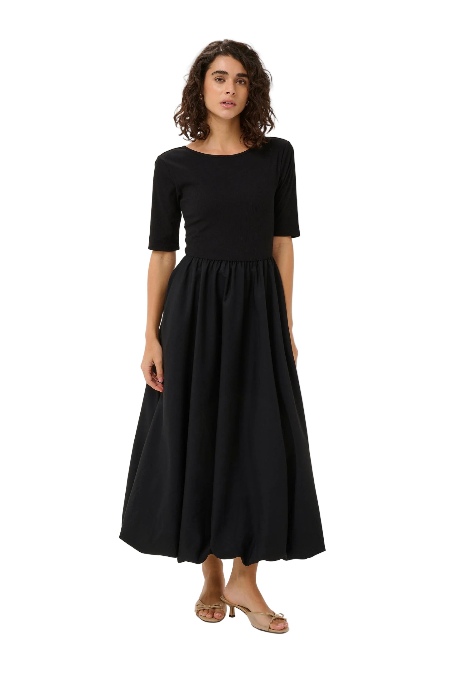 Kaffe Womens KAristen Dress Black Deep